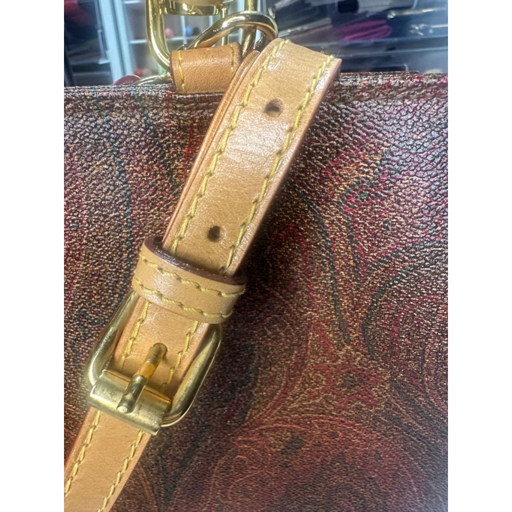 Women's Etro Tote Bag Medium Brown - Picture 4 of 16
